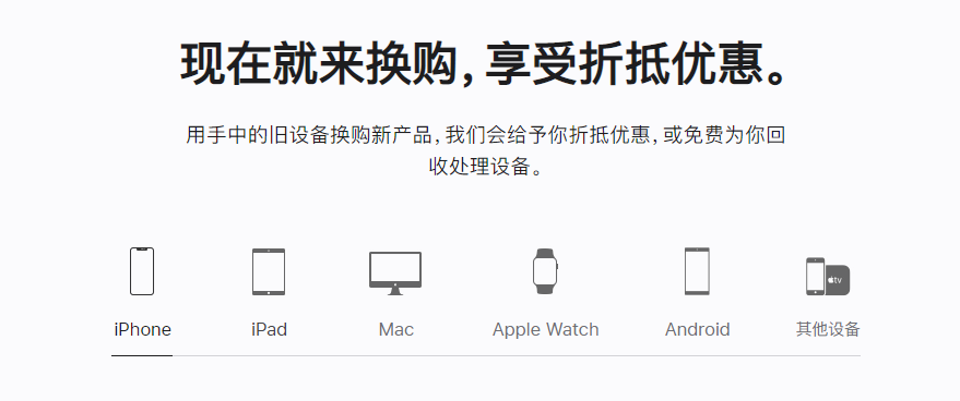 汉台苹果手机维修分享iPhone以旧换新的去处 